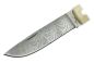 Preview: Auerbach Damastmesser Damaszener Stahl Bone "Edwin" Folding Knife