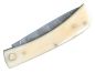 Preview: Auerbach Damastmesser Damaszener Stahl Bone "Edwin" Folding Knife