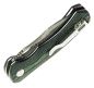 Preview: Auerbach Damastmesser Damaszener Stahl Green Micarta "Florian" Folding Knife