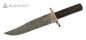 Preview: Auerbach Damastmesser Damaszener Stahl Horn Bowie Knife