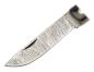 Preview: Auerbach Damastmesser Damaszener Stahl Horn "Edwin" Folding Knife