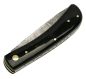 Preview: Auerbach Damastmesser Damaszener Stahl Horn "Edwin" Folding Knife