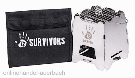 12 Survivors Off-Grid Survival Stove