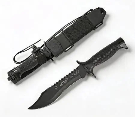Aitor OSO Negro Black Survivalmesser