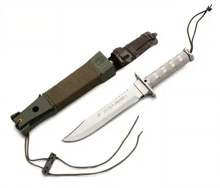 Aitor Jungle King I White Silver Survivalmesser