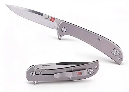 Al Mar Knives Ultralight Titanium AMK4114 Taschenmesser