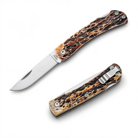 Bear & Son Cutlery Farmhand Hirschhorn Taschenmesser