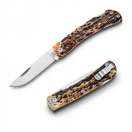 Bear & Son Cutlery Farmhand Hirschhorn Taschenmesser