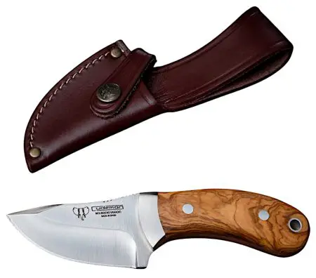 Cudeman Skinner Mini Desollador Olivenholz Messer