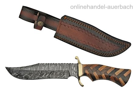 Rite Edge DM1221 Damast Damaszener Bowie Knife