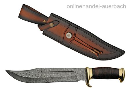 Rite Edge DM1204 Damast Damaszener Bowie Knife