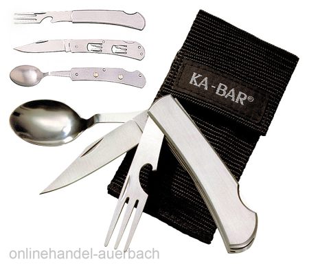 KA-BAR Hobo Diner Kit Campingbesteck