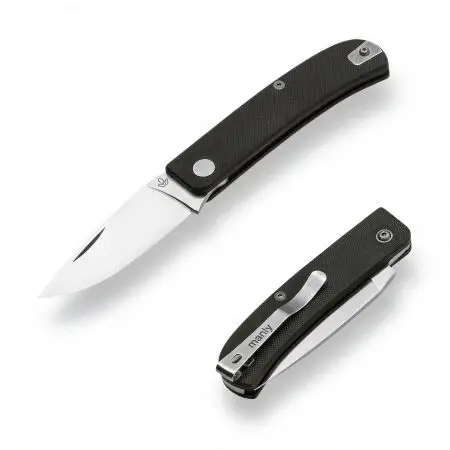Manly Wasp S90V Black Taschenmesser