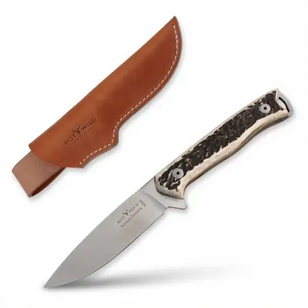 Rotwild Jagdmesser Sperber Hirschhorn von der Messermanufaktur Otter