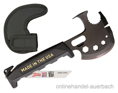 Off Grid Tools Survival Axe Elite Black