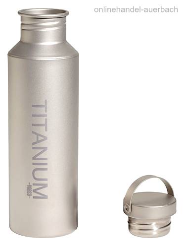 Vargo Titanium Water Bottle Titanium Lid Trinkflasche