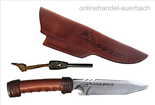 wildsteer wildsteer brown knife