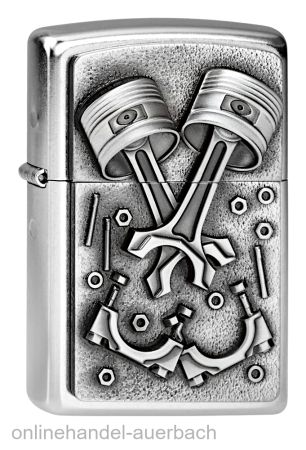 Zippo Engine Parts Emblem Feuerzeug