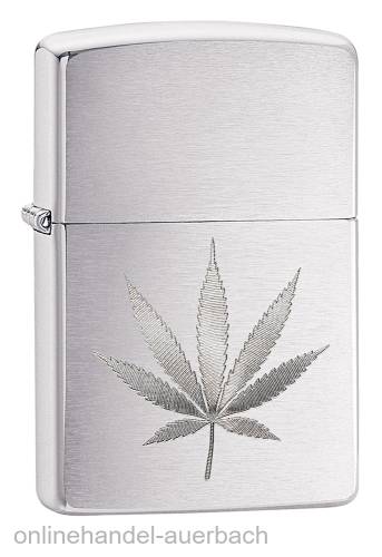 Zippo Leaf Design Engraved lighter
