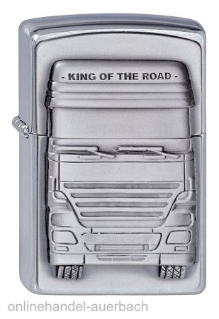 Zippo King of the Road Emblem Feuerzeug