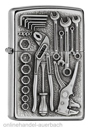 Zippo Toolbox Emblem Feuerzeug