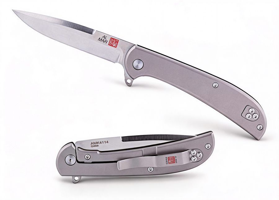Al Mar Knives Ultralight Titanium AMK4114 Taschenmesser
