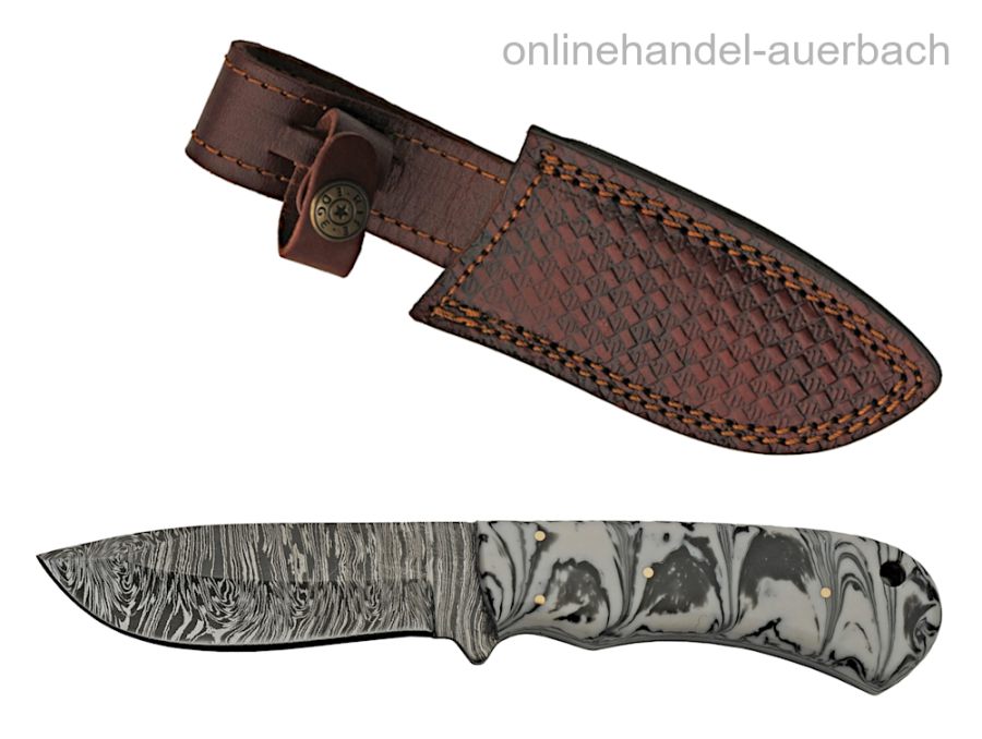 Rite Edge DM1251BK Damast Damaszener Knife