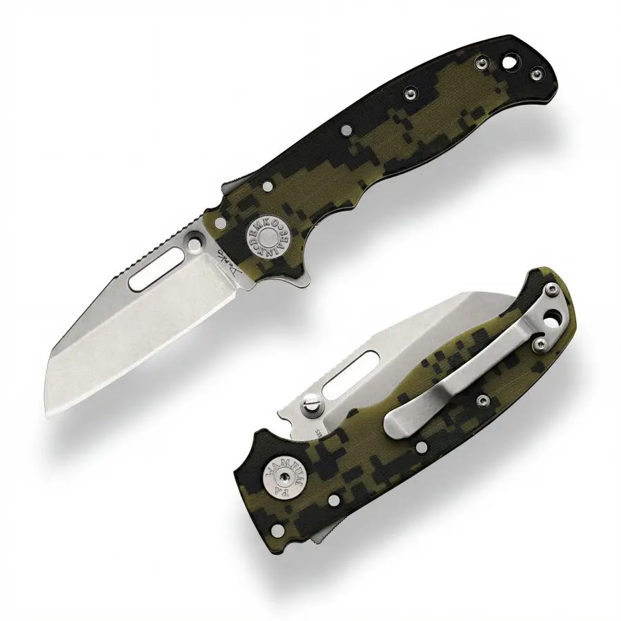 Demko Knives AD20.5 Shark Digi Camo S35VN Taschenmesser