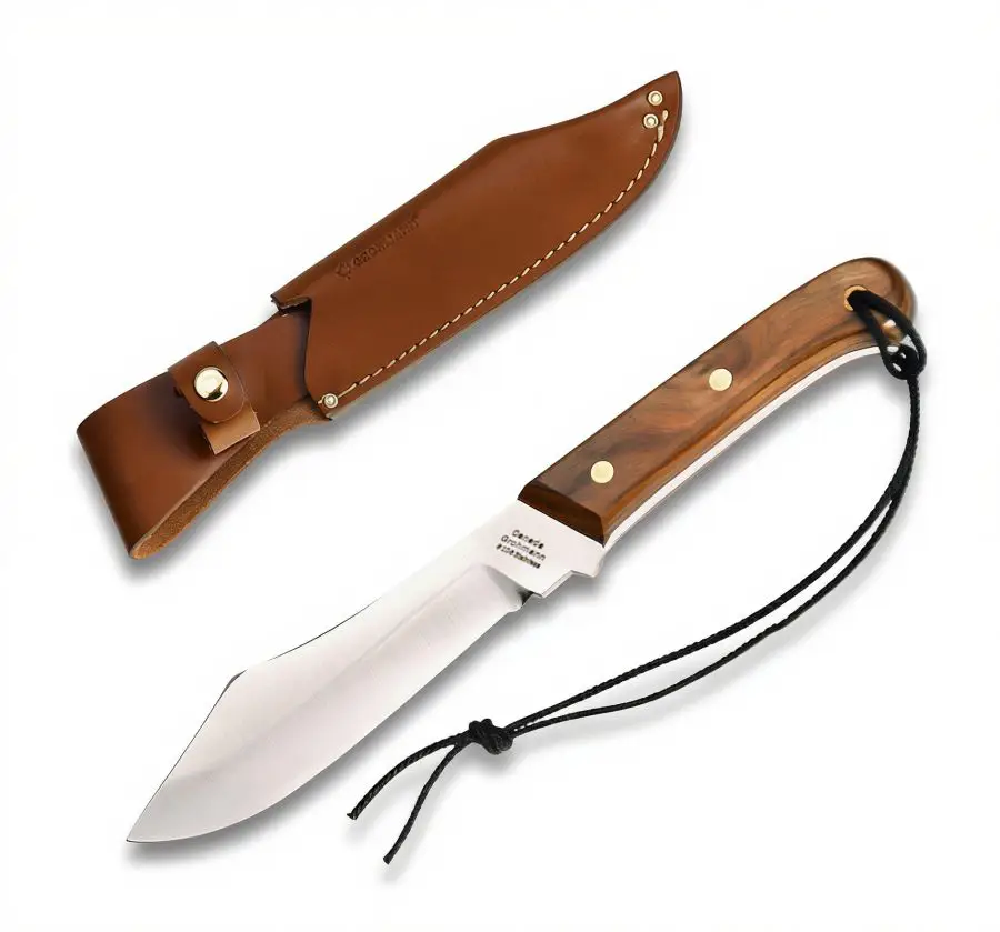 Grohmann Knives Deer & Moose Rosewood Messer