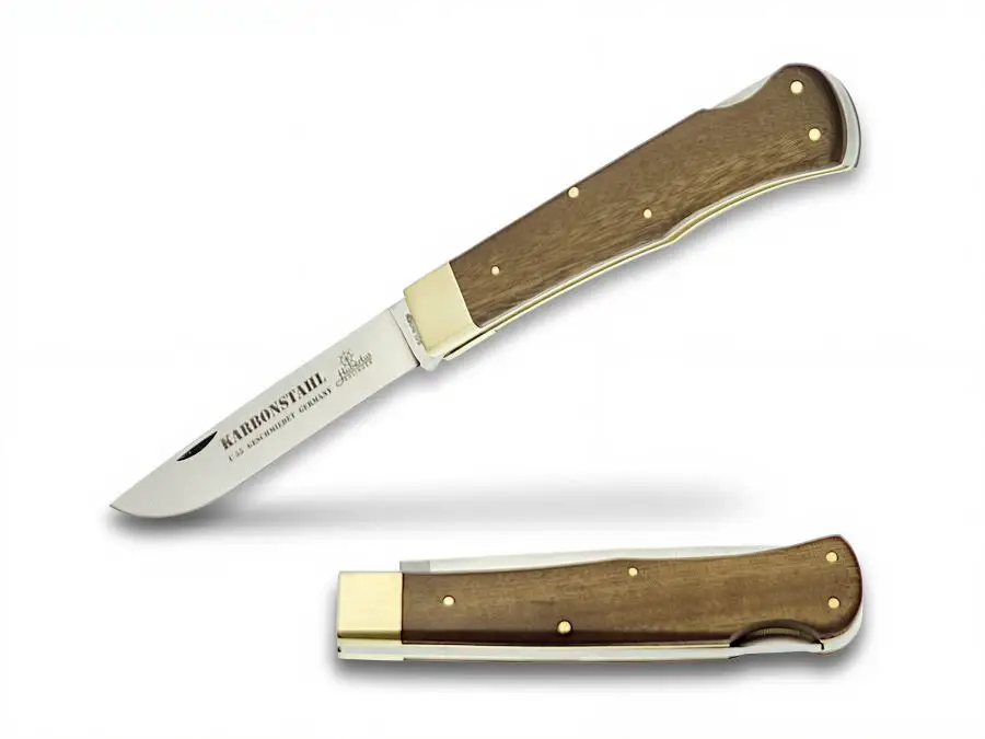 Hubertus Notschlachter Karbonstahl Geschmiedet Taschenmesser
