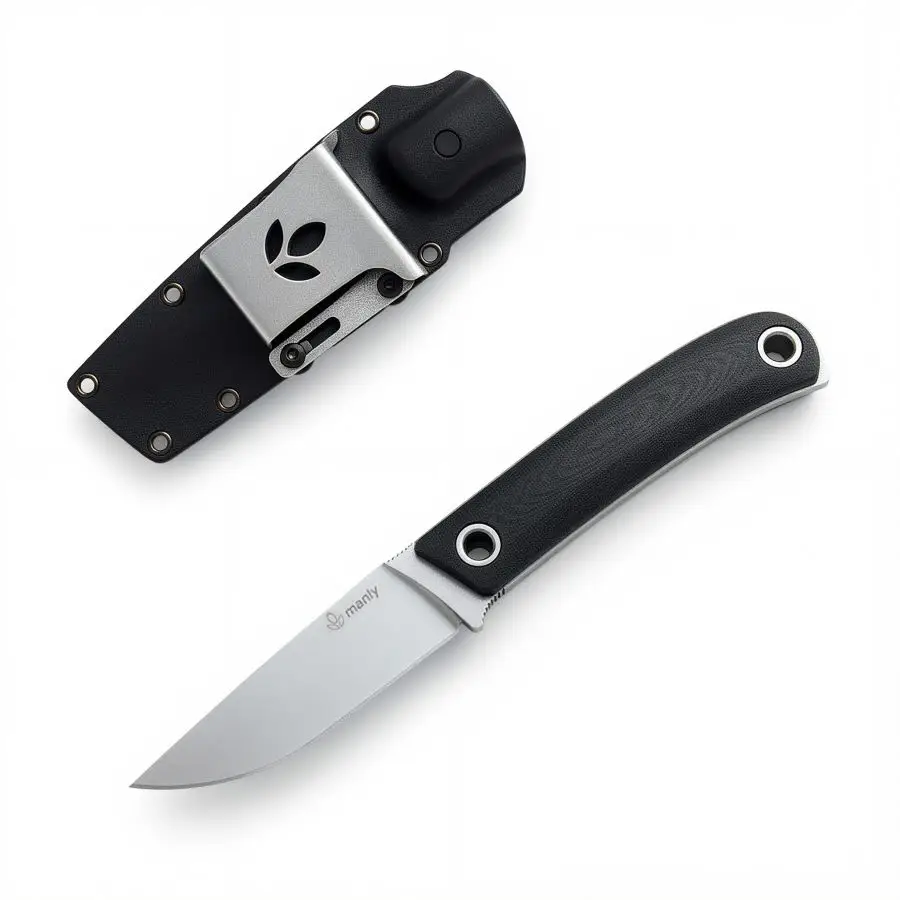 Manly Patriot Black Messer