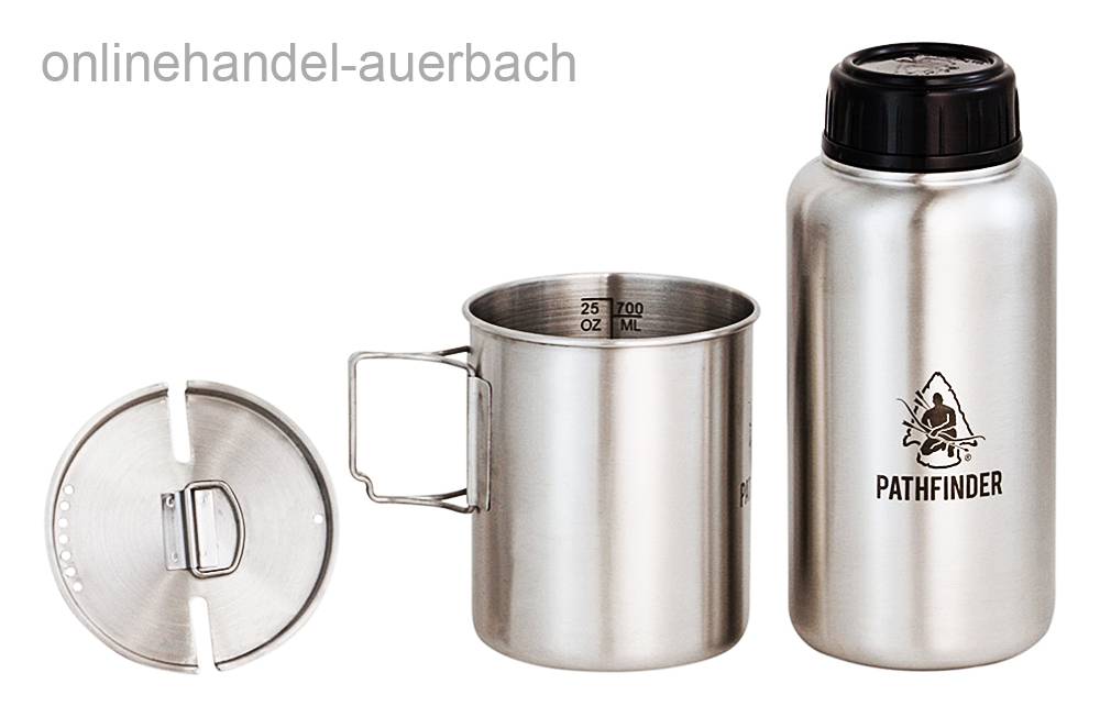 Pathfinder Bottle & Nesting Cup Set Feldflasche & Tasse Set