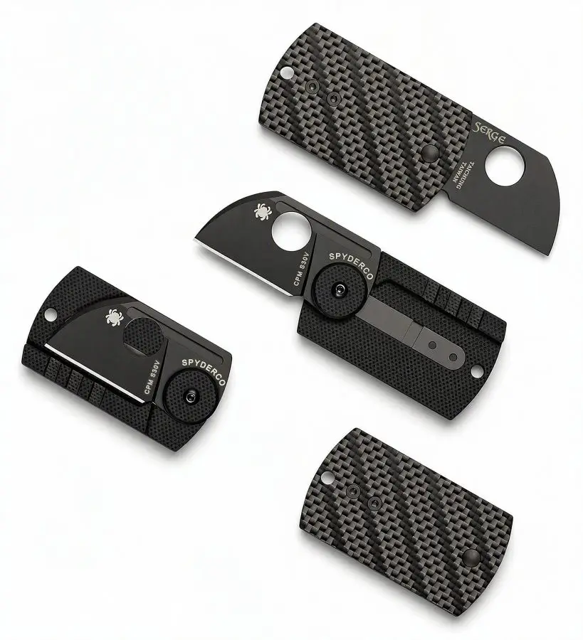 Spyderco Dog Tag Folder Messer