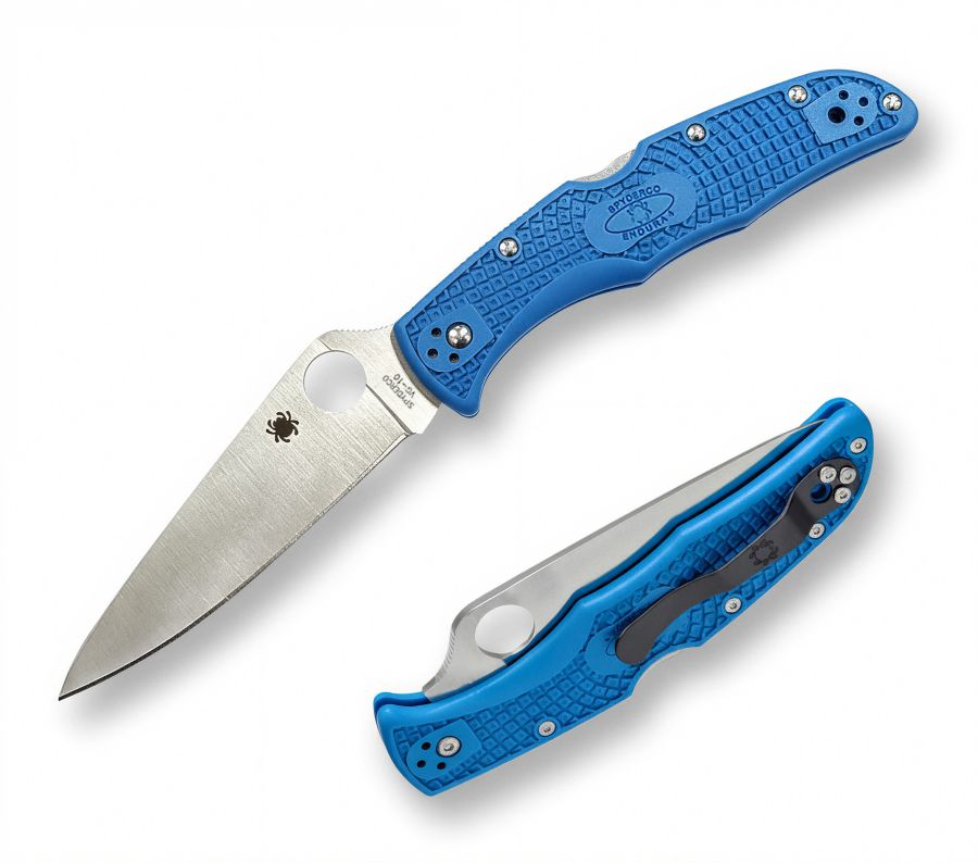 Spyderco C10FPBL Endura 4 Blue Taschenmesser