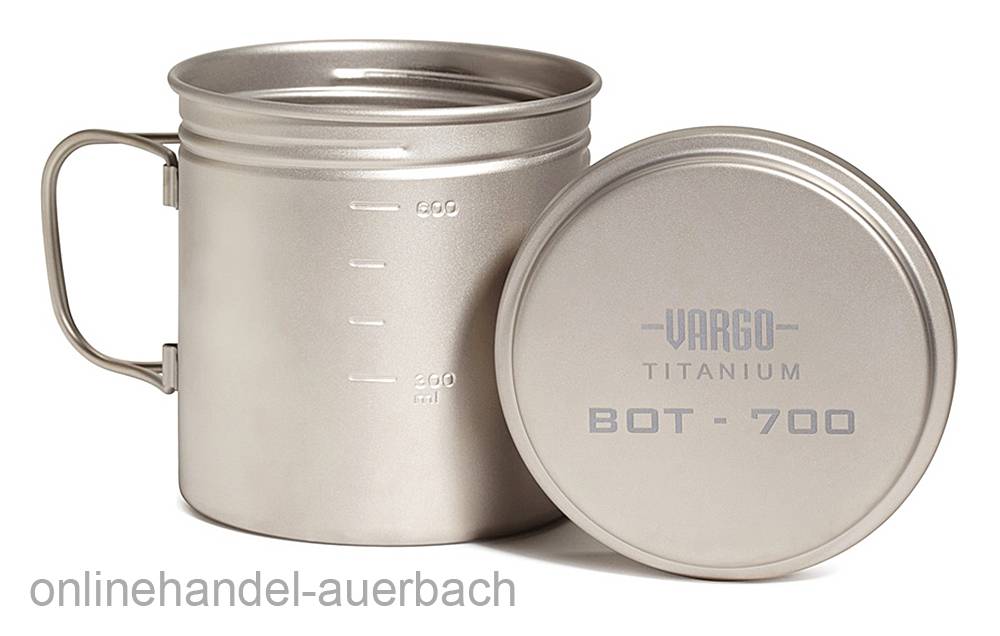 Vargo Titanium BOT-700 Trinkflasche Topf