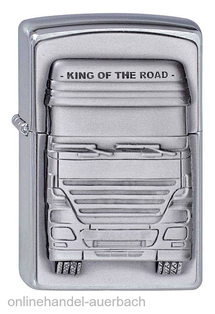 Zippo King of the Road Emblem lighter