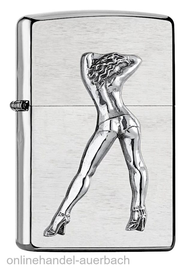 Zippo Go Go Girl Emblem lighter