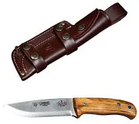 Cudeman Bushcraft ENT Olivenholz Messer