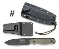 ESEE Knives Laser Strike Gunsmoke LS-P-TG Outdoormesser