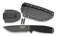 ESEE Knives Model 4 Serrated Tactical 4S-CP-TG-B Outdoormesser