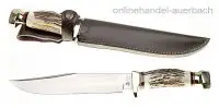 Linder Rehwappen C60 Heavy Bowie Stag Messer