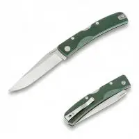 Manly Peak S90V Military Green Two Hand Taschenmesser