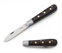 Otter 3-Nieten Messing Taschenmesser