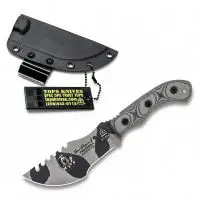 Tops Knives Tom Brown Mini Tracker Camo Outdoormesser