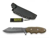 Tops Knives Backpackers Bowie Outdoormesser